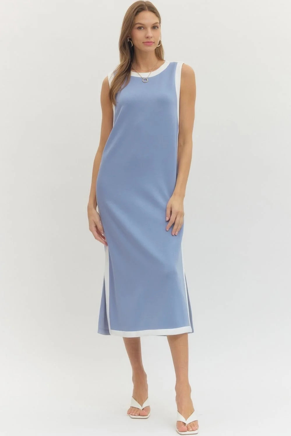 Easy Knit Midi Dress
