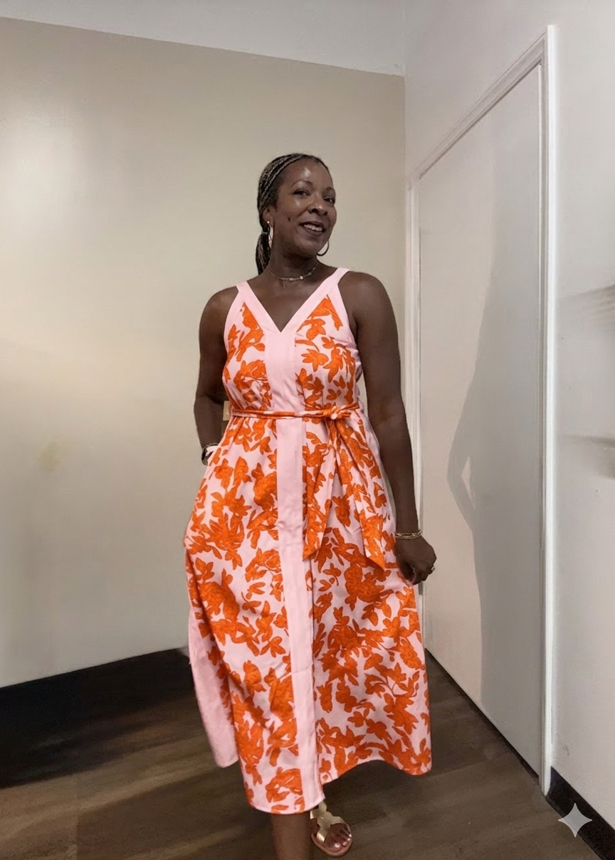 Taryn Floral Midi Dress