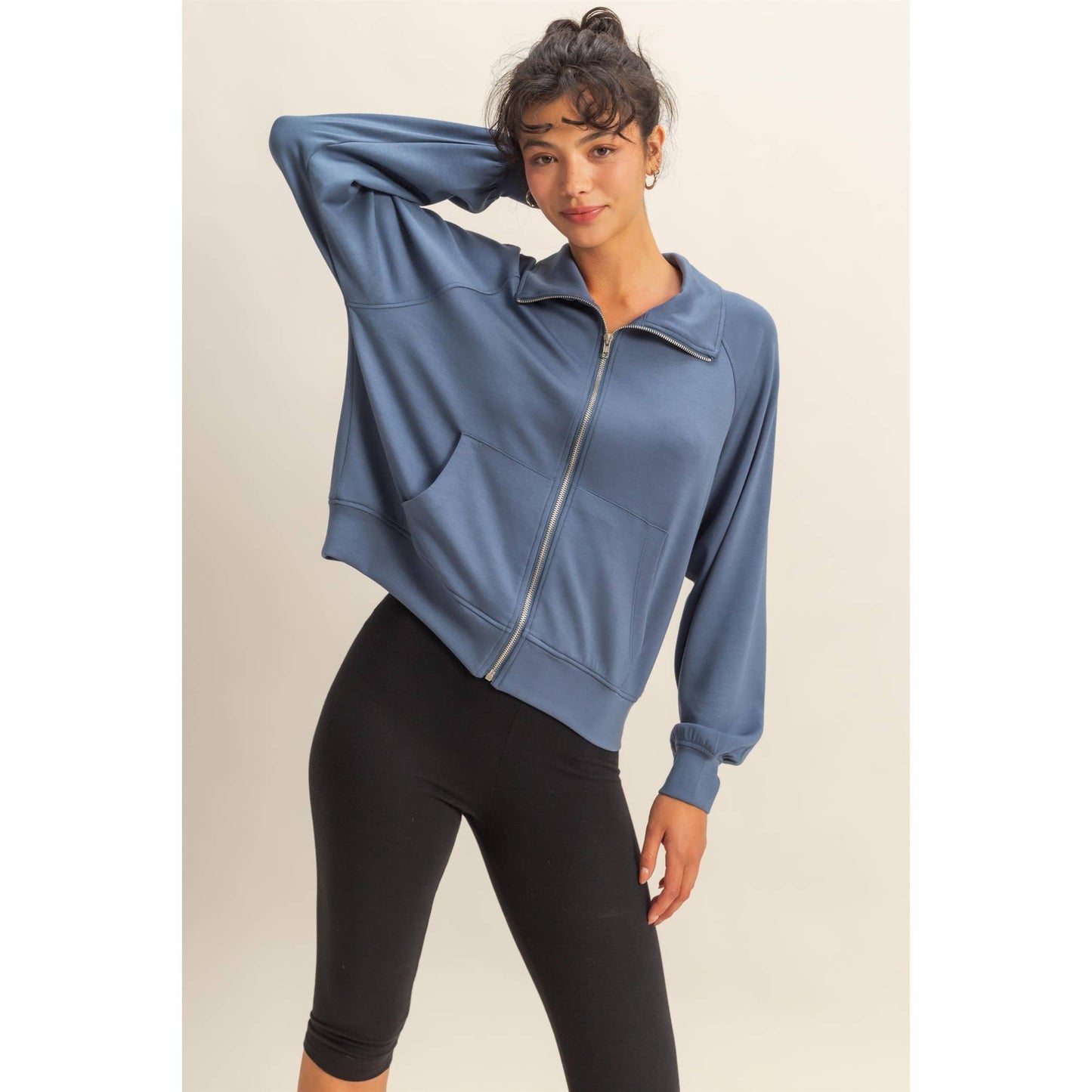 Softy Knit Zip Pullover – The Meridian Jacket