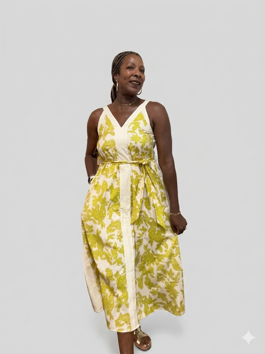 Taryn Floral Midi Dress