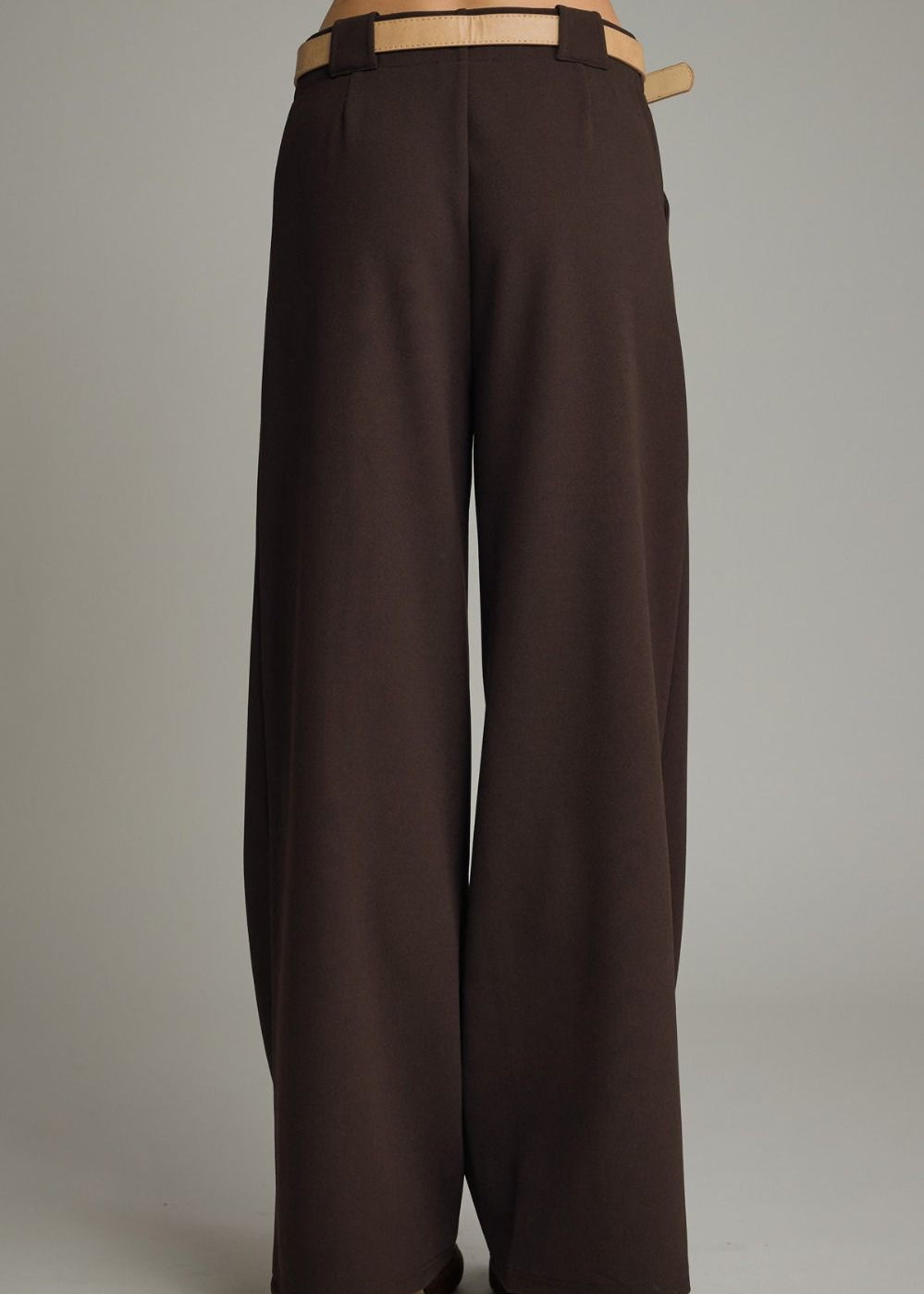 the back view of trousers