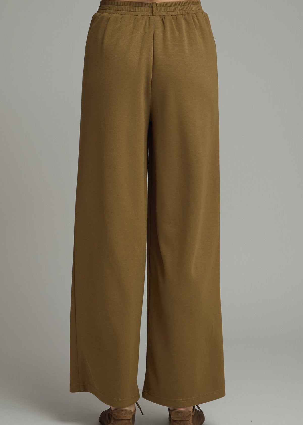 women wearing backside of trousers