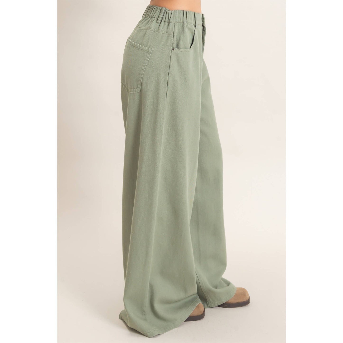 side view of pants 