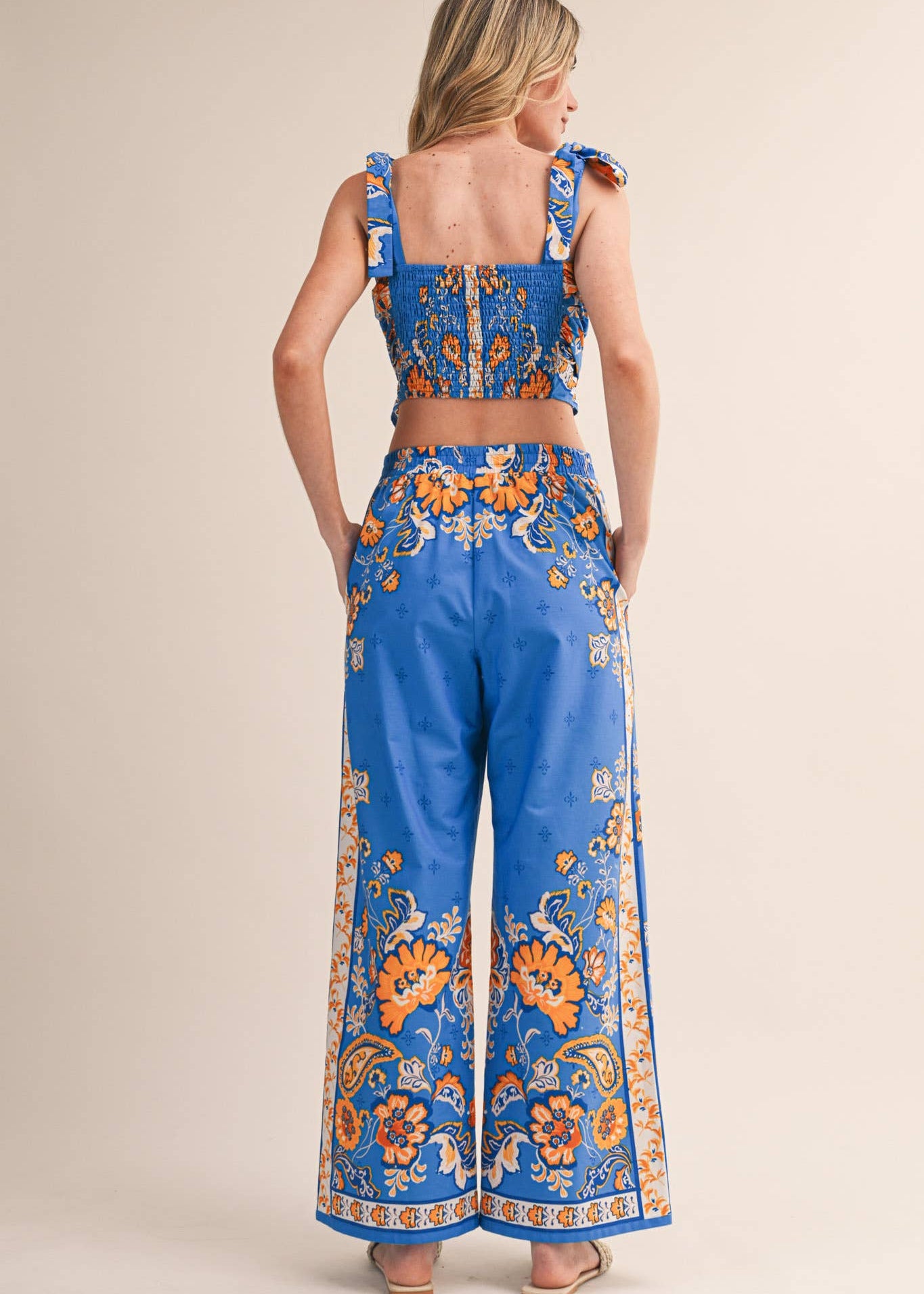 Paisley Top and Pant Set