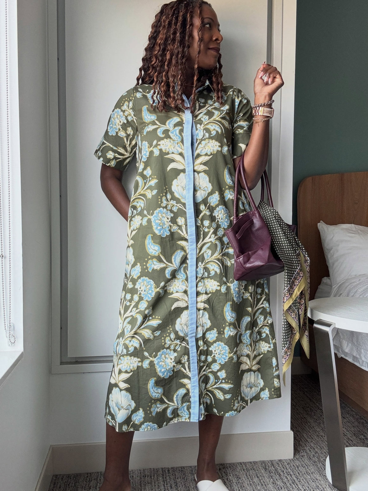 Floral Midi Dress